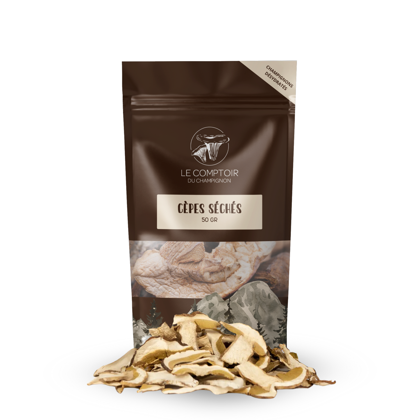 Cèpes séchés 50g qualité supérieure (UE)