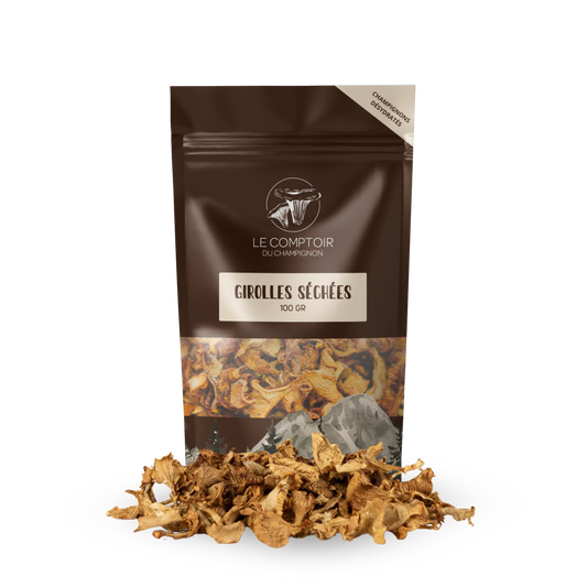 Girolles Séchées 100g Extra entière (UE)