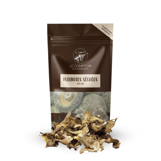 Pleurotes Séchées 100g Qualité supérieure