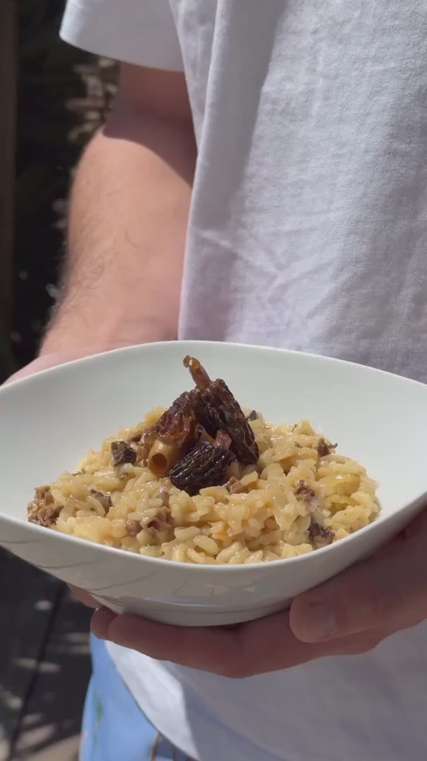 Champignons séchés du Comptoir du Champignon réhydratés et cuisinés par une cliente